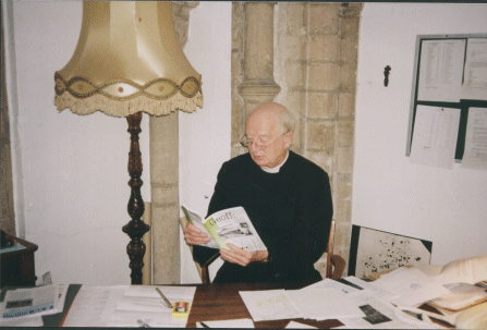 The Dean of Ely Cathedral, the Very Rev Michael Huggins.